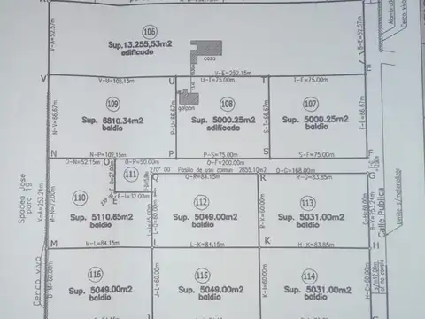 Terreno en Venta en Quintas De Italia, USD 80.000