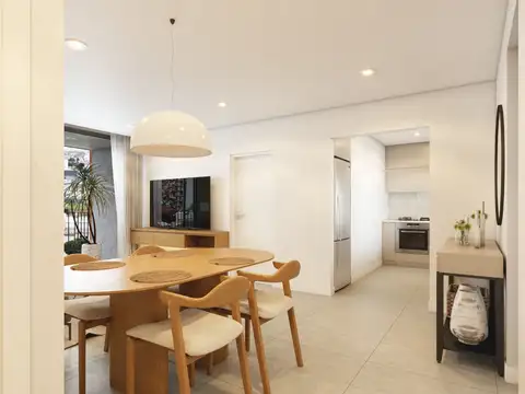Departamento 3 ambientes con 2 baños