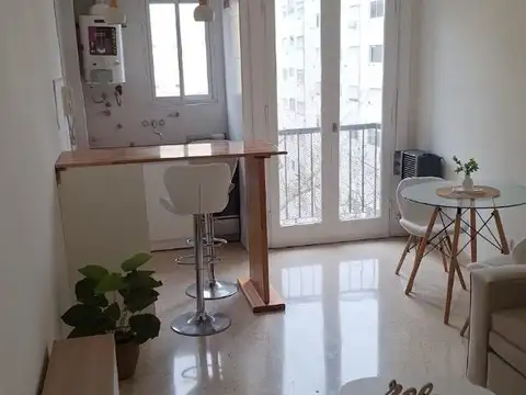 Departamento 2 ambientes con 1 baño