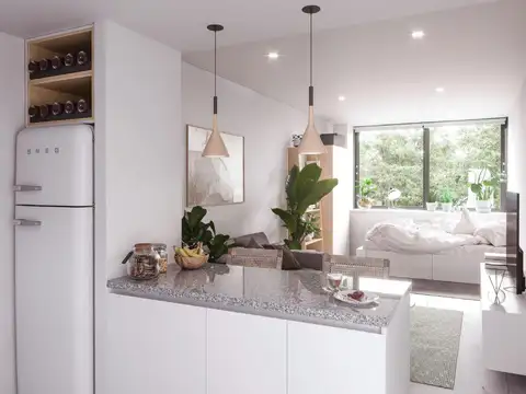 Departamento en Venta de 1 dormitorio