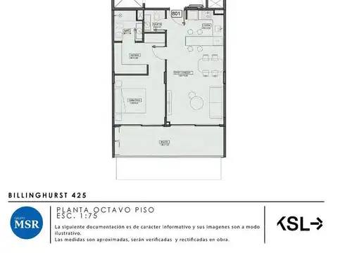Departamento en Venta Apto profesional