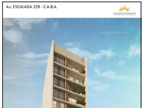 ESCALADA 228 Primer Piso al frente
