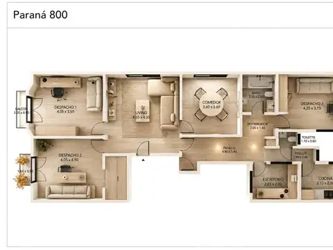 Departamento en Venta en Barrio Norte, USD 208.000