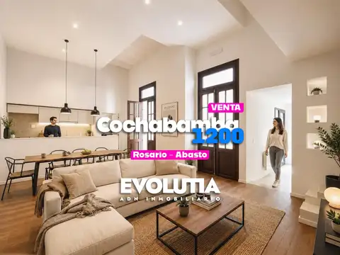 Casa Interna de 3 Dormitorios en venta en Barrio Abasto Rosario