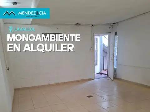 Depto Tipo Casa en Alquiler de Monoambiente