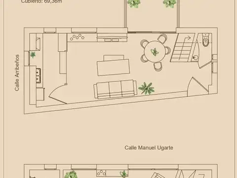 Departamento en Alquiler de 2 ambientes