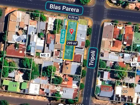 Terreno con construcción en venta - av. blas parera y trípoli (tf914)