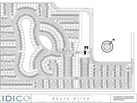 Venta Lote 550 m² Santa Elisa Pilar del Este Perimetral