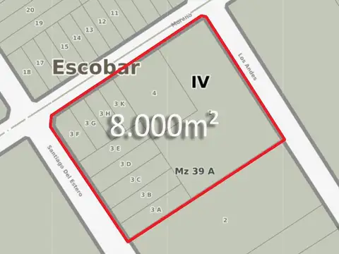 Terreno en Venta en Centro, USD 1.500.000