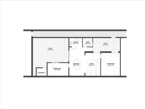 Depto Tipo Casa en Venta de 2 dormitorios
