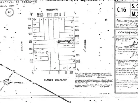 Terreno en Venta 8  mts Frente