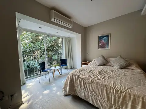 Alquiler temporario monoambiente con balcón 2 pax
