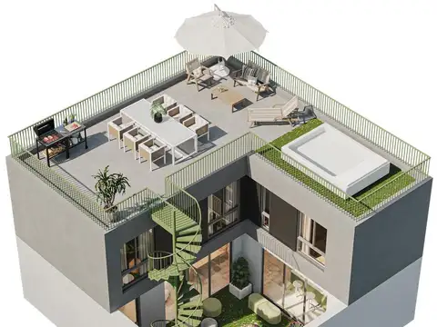 Depto Tipo Casa en Venta en Centro, USD 270.000