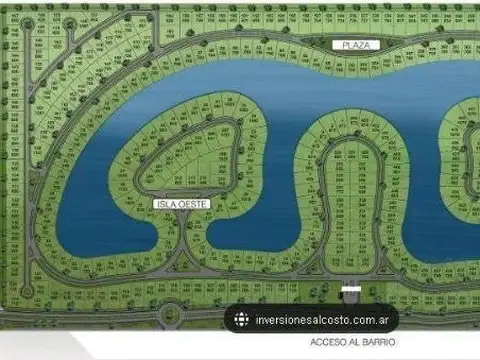 LOTE EN VENTA A LA LAGUNA, BARRIO VILLALOBOS 1123 M2
