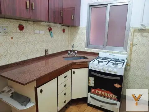 Departamento 3 ambientes con 1 baño