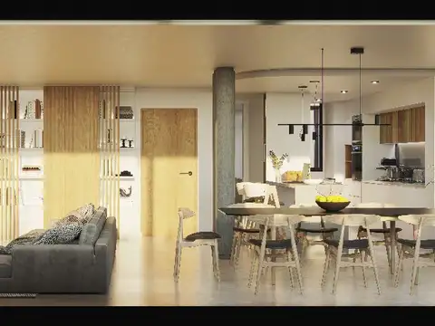 Departamento 4 ambientes con 2 baños