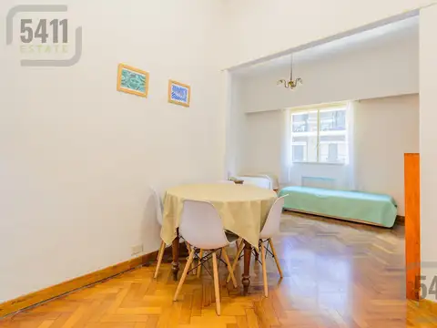 Departamento en Venta Monoambiente Luminoso al Frente con Ascensor en Recoleta