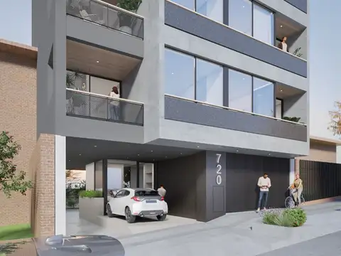 Departamento 2 ambientes con 1 baño