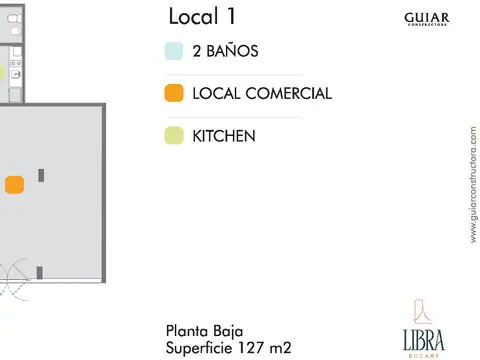 Local comercial en venta ubicado en Río Cuarto Bucare Libra
