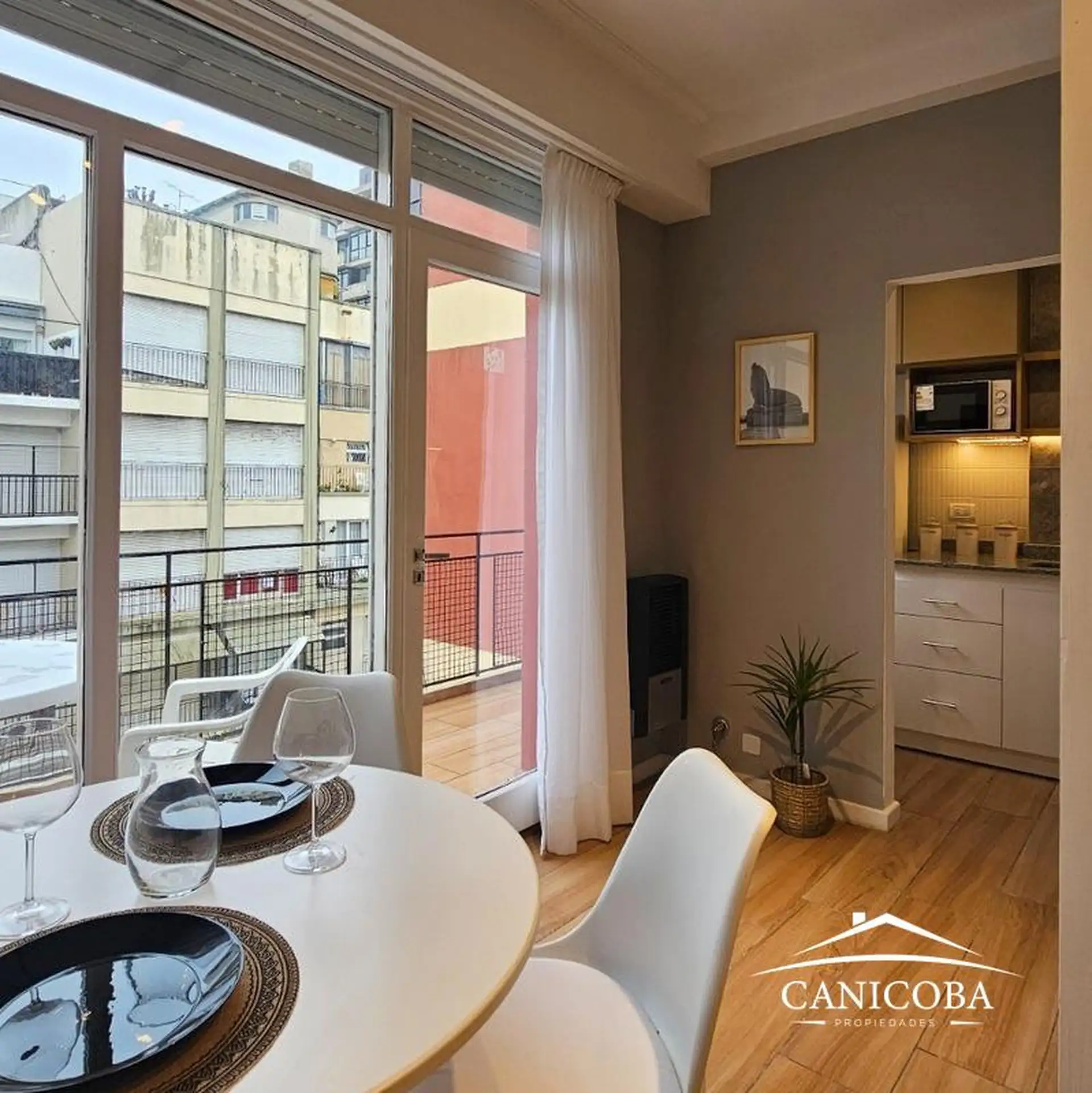 Departamento de 1 Ambiente con Balcón Terraza