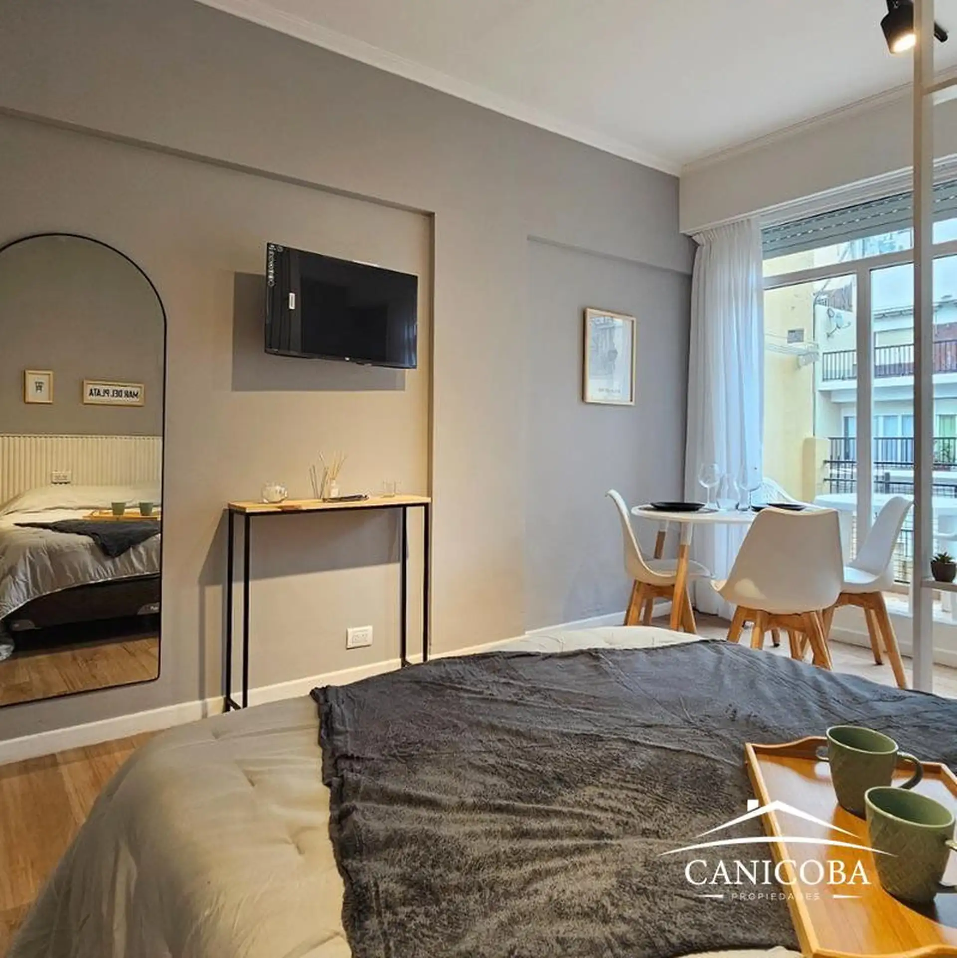 Departamento de 1 Ambiente con Balcón Terraza
