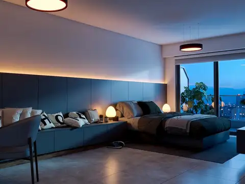 Departamento Monoambiente con 1 baño