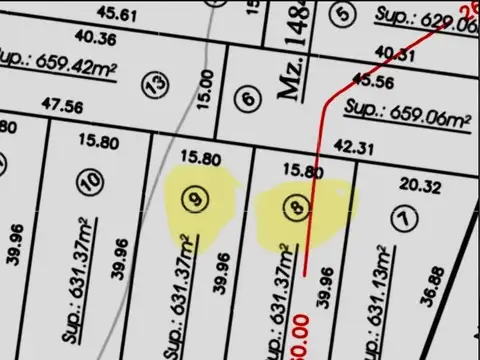 Terreno en venta en El Calafate con vista al Lago