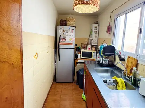 Departamento 2 ambientes con 1 baño