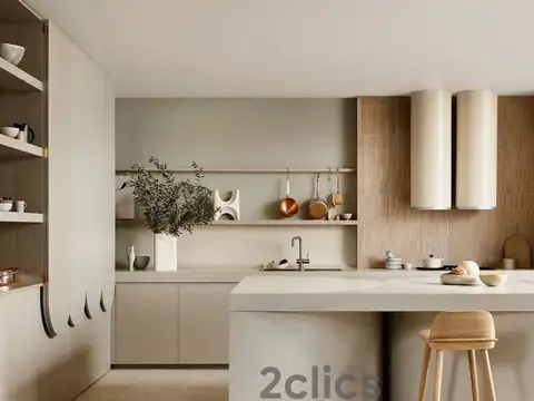 Casa 2 ambientes con 1 baño