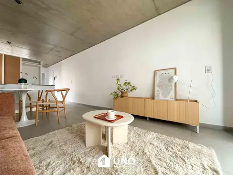 Departamento 2 ambientes con 2 baños