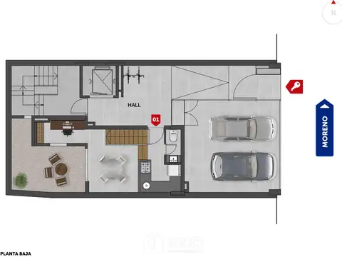 Departamento en Venta de 2 ambientes