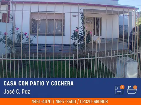 Casa - Venta - Argentina, José C Paz - Arenales 819