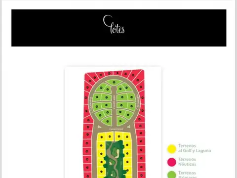 Lote en venta, Palmares del Delta