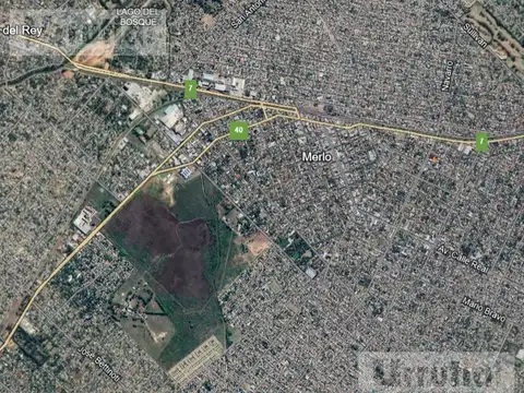 Merlo centro, Ruta 200