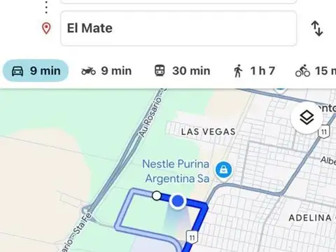 VENTA TERRENO ZONA PURINA SAUCE VIEJO 15X30  P39