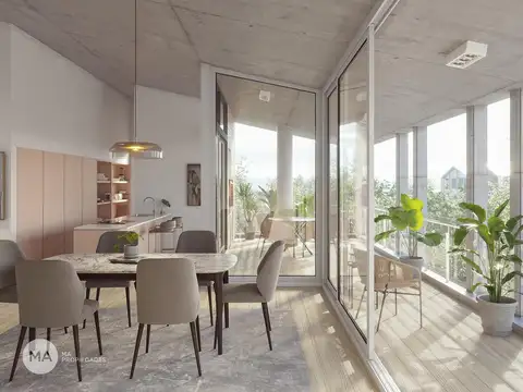 Departamento 5 ambientes con 2 baños