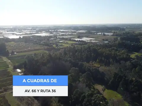 Venta de 2 parcelas por ruta 36