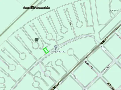 Terreno en Venta 15  mts Frente