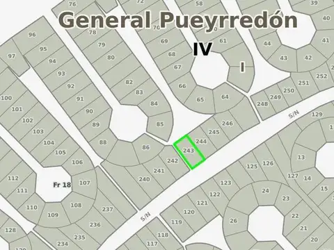 Terreno en Venta en Barrio Chapadmalal, USD 28.000