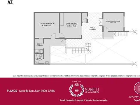 Depto Tipo Casa en Venta de 8 ambientes