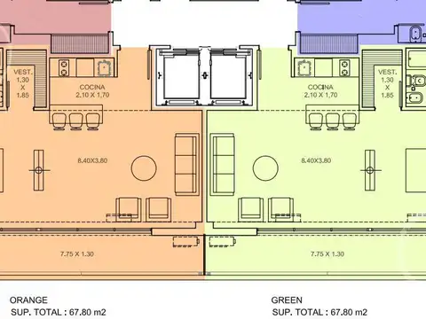 Departamento en Venta Apto profesional