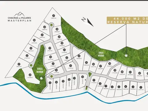 Terreno en Venta de 2631,0 m2