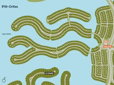 Terreno al lago en Orillas Puertos Escobar