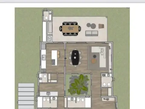 Casa 5 ambientes con 2 baños