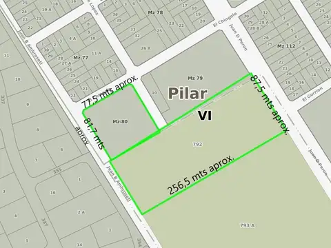 Terreno en Venta, FOT 0,75