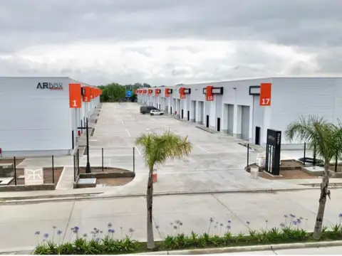Depósito en alquiler y venta 235 metros complejo cerrado con seguridad Polo Industrial Spegazzini