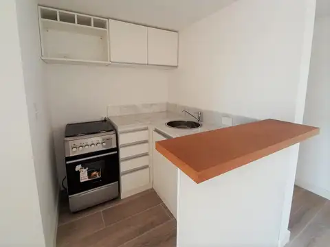 Departamento 2 ambientes con 1 baño