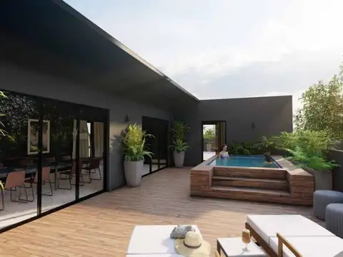 Departamento 2 ambientes con 1 baño