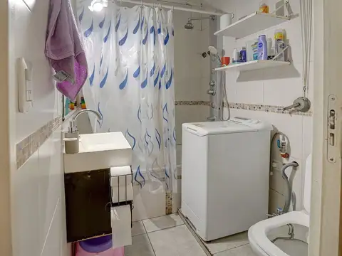 Departamento 2 ambientes con 1 baño