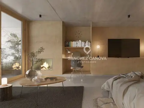 Departamento Monoambiente con 1 baño